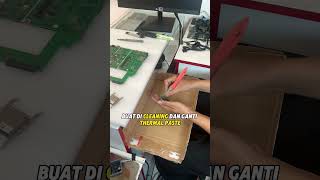 Laptop panas bisa masak telur 😱 ini solusinya servicelaptop asus overheating laptop [upl. by Ahsaf134]