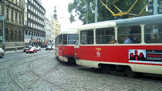 Pragues Tramway of 2011 Czech Republic  Tramvaje v Praze [upl. by Olivann]