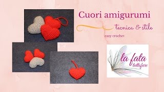 Tutorial cuore amigurumi [upl. by Ydasahc588]