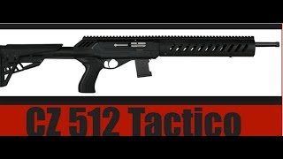 Revision CZ 512 TAC Rifle 22 Mag semiautomatico [upl. by Fleisig]