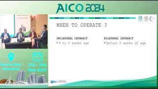 Paediatric Cataract Surgery Overview of Diagnosis and Management  Panel Discussion  AICO 2024 [upl. by Coretta]