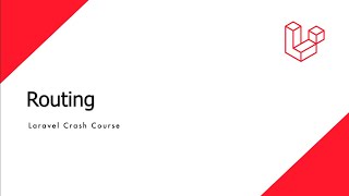 Laravel Crash Course  Learn how Routing works [upl. by Enaled940]