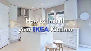 How to Install an Ikea Kitchen [upl. by Boaten]