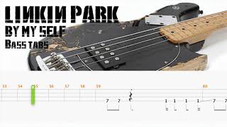 By Myself  Linkin Park Bass tabs [upl. by Swen]