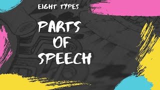 Eight Types of Parts of Speech  Examples  Exercise [upl. by Aoht978]