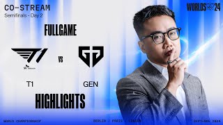 Full Highlights T1 vs GEN  Bán Kết 2  CKTG 2024 [upl. by Goldwin]