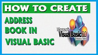 How to create address book in Visual Basic [upl. by Ammej721]