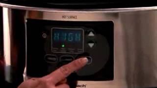 Hamilton Beach® Setn Forget® Programmable Slow Cooker Demonstration [upl. by Reiter]