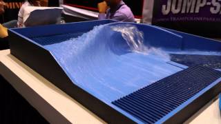 Pacific Surf Designs New Surf Wave Machine Iaapa Attractions Convention [upl. by Nevuer119]