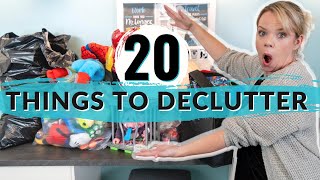 20 Things to Declutter BEFORE the Holidays [upl. by Pascasia]