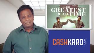 THE GOAT MOVIE REVIEW BLUE SATTAI MAARAN [upl. by Eerok]