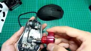 Dismantling of Mionix Castor Gaming Mouse（マイオニクス・キャスター分解動画） [upl. by Lange]