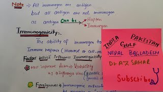 Immunology lec10 C Immunogen Immunogenicity [upl. by Esilenna14]