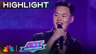 EnkhErdenes VOICE will SURPRISE you  AGT Fantasy League 2024 [upl. by Konstantine]