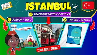 🇹🇷 ISTANBUL Transportation and Travel Tickets Full guide 🚇🚕✈️ [upl. by Chapen]