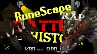 RuneScape Rap Battles of History  KBD vs QBD [upl. by Ayikur605]