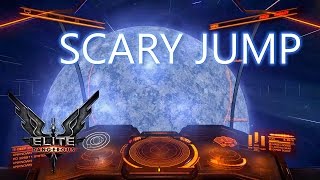 Scary jump in Elite Dangerous [upl. by Templa]