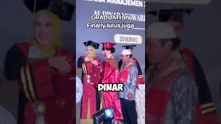 Dinar Candy Resmi Menyandang Gelar Sarjana Manajemen [upl. by Linus909]