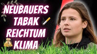 Was uns niemand über Luisa Neubauer erzählt  Tabak Reichtum Klimaschutz [upl. by Itram306]