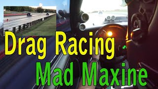 Mad Maxine Went Racing at Mooresville Dragway for Foxtoberfest [upl. by Heringer941]