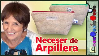 Neceser de Arpillera Tutorial [upl. by Herstein]