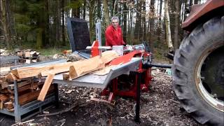 AMR  HPF28 Horizontal log splitter [upl. by Markowitz]