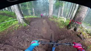 Brandnertal European Downhill Cup 2018  Tschack Norris [upl. by Danforth]