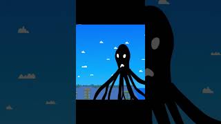 SKY SCREAMER VS SKY TENTACLES Trevor Henderson Creatures SCP Cartoon Animation shorts [upl. by Aluin670]