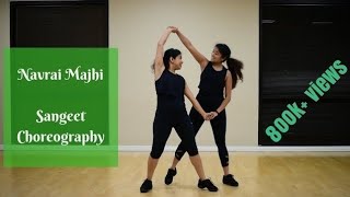 Navrai Majhi  Easy Sangeet Dance Steps  English Vinglish  Thumka Souls Choreography [upl. by Garlinda316]