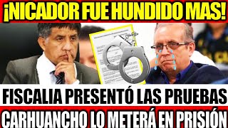 ¡LO ÚLTIMO JUEZ CONCEPCIÓN CARHUANCHO DECIDE HOY SI NICANOR BOLUARTE SE VA A IR A PRISIÓN [upl. by Harbison]