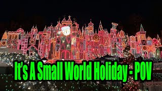 The Most Magical Holiday Ride at Disney POV [upl. by Yesnyl169]