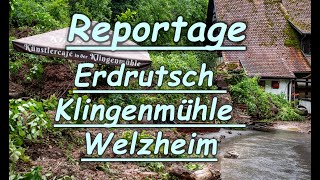 Erdrutsch Klingenmühle Welzheim die Reportage mit Interviews [upl. by Ceil]