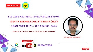 Introduction to Indian Knowledge System [upl. by Aronoel]