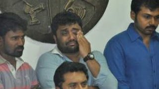 Komban Release Controversy Latest Press Meet  Producer Gnanavel Raja Gets Emotional [upl. by Wallie]