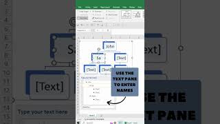 Quickly Build an Org Chart in Excel with SmartArt [upl. by Eneres]