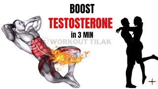 3 Minute Ultimate Testosterone Boosting Exercise [upl. by Ajtak228]