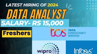 2 Remote Job for Data Analyst Training Program  Any Graduate  Data Analyst Job For Fresher [upl. by Maia23]