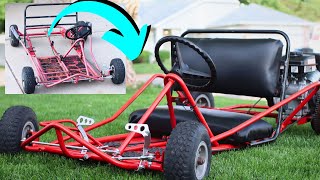 40 Rusty Go Kart into Awesome  Kart W Harbor Freight Predator [upl. by Yarahs]