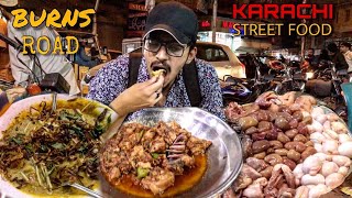 PAKISTANI STREET FOOD IN KARACHI LAZEEZ BUTTER CHICKEN KARAHI IN KARACHI  BURNS ROAD FOOD STREET [upl. by Ahseiyt780]