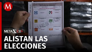 IECM entrega material electoral a presidencias de las mesas directivas de casilla en CdMx [upl. by Nnairac]