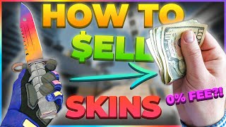 BEST WAY to SELL and CASHOUT CS2 SKINS for REAL MONEY in 2023 [upl. by Silecara]