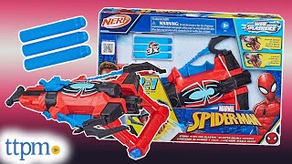 Nerf Marvel SpiderMan Strike N Splash Blaster [upl. by Iatnahs]