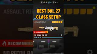 new ZERO RECOIL BAL 27 SETUP in MW3 [upl. by Adnarim596]