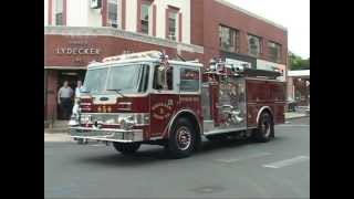 2012 Nyackny Fire Department Chiefs Inspection Parade part 1 of 3 [upl. by Eneres]