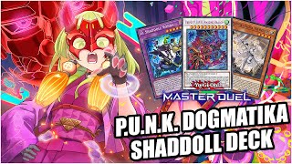 ¡INVOKED QUIÉN TE CONOCE PUNK Dogmatika Shaddoll Deck  YuGiOh Master Duel [upl. by Claudio]