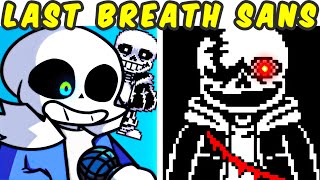 FNF VS Undertale Last Breath VS Sans VS Gaster Undertale Fangame  MODHARD  Friday Night Funkin [upl. by Htebaile569]