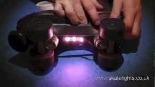 Fitting Example  skatelights LED Roller Skate Lights [upl. by Yttig527]