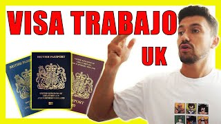 ✅ VISA de TRABAJO para REINO UNIDO ✅ Vivir en Londres  Inglaterra después del BREXIT [upl. by Hynda]