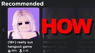 How are these Roblox games Not Banned [upl. by Blondelle]