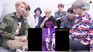 Bts react Lisa dance DDDD [upl. by Frangos830]